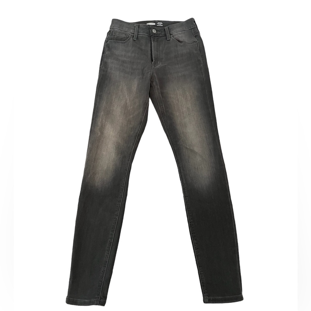 Old Navy Gray Rockstar Super Skinny Jeans Size 0